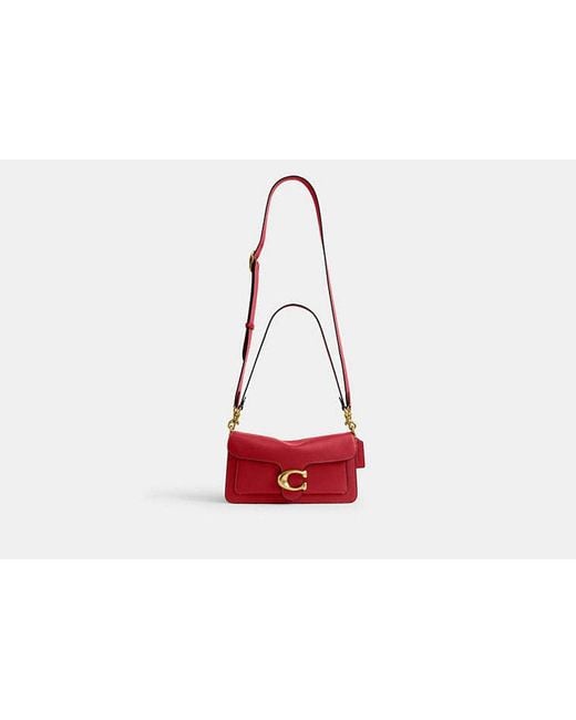 COACH Red Tabby Shoulder Bag 26