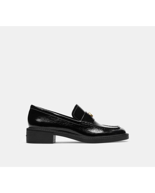 COACH Black Pennyloafer