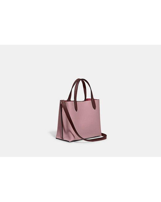 COACH Black Willow Tote Bag 24