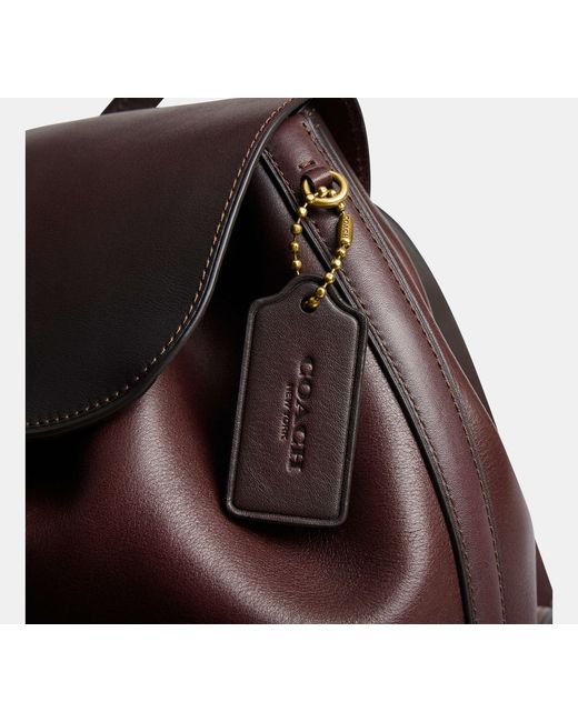 COACH Brown Crosby Backpack