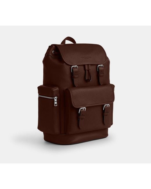 COACH Brown Sprint Backpack for men