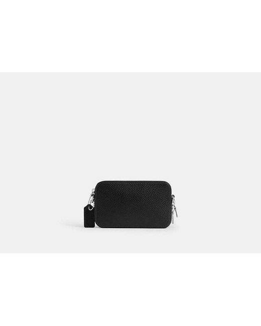 COACH Black Clinton Crossbody Bag for men