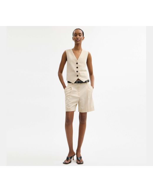COACH Black Tailored Vest