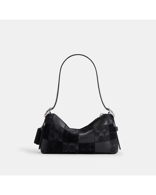 Coachtopia Black Alter/Ego Small Slouchy Shoulder Bag