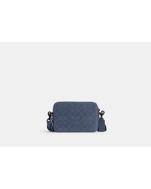 COACH Blue Shoulder Bag for men