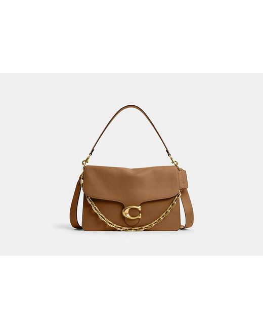 COACH Black Chain Tabby Shoulder Bag 35