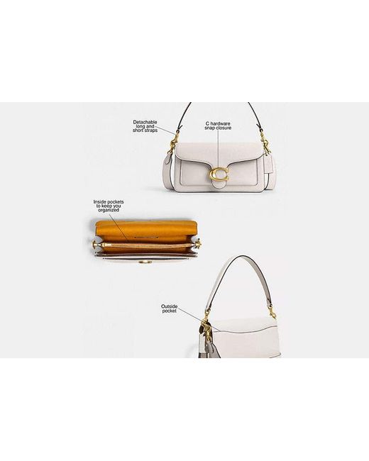 COACH Black Tabby Shoulder Bag 26