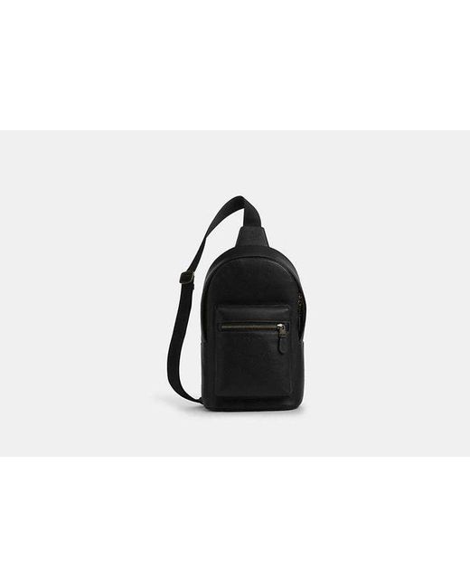 COACH Black West Pack for men