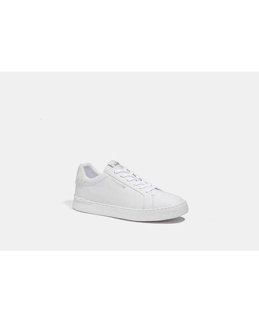 COACH Black Clip Low Top Sneaker for men