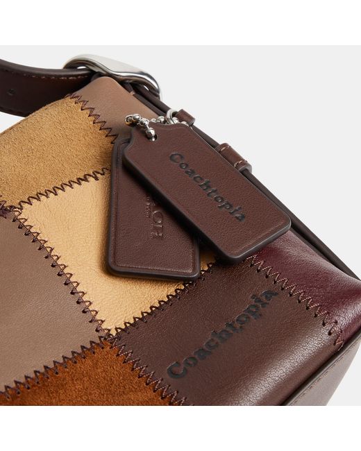 Coachtopia Brown Alter/Ego Small Slouchy Shoulder Bag