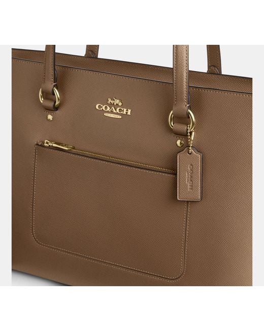 COACH Black Station Tote Bag