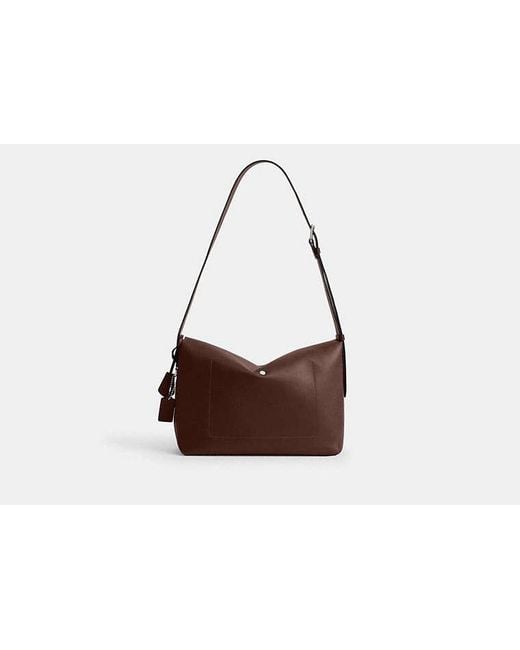 COACH Black Ludlow Messenger Bag for men