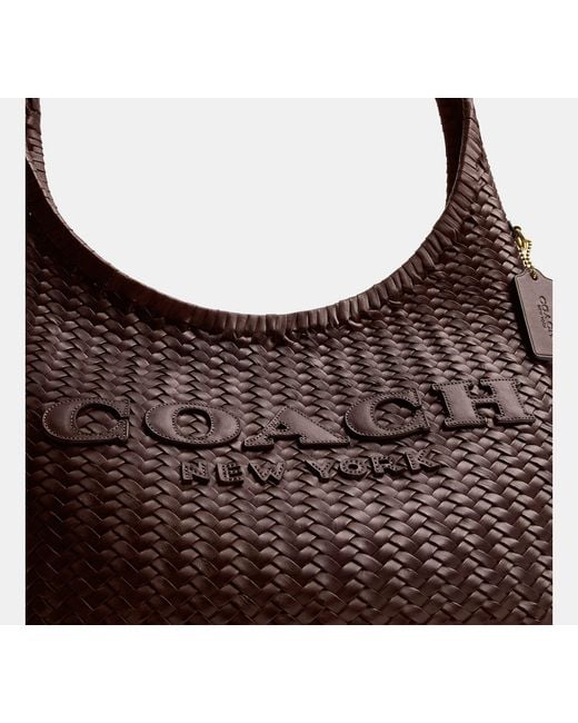 COACH Black Brooklyn Shoulder Bag 34
