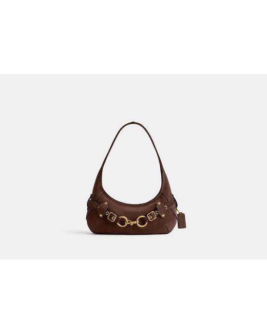 COACH Black Belted Ergo Shoulder Bag