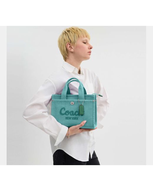 COACH Green Cargo Tote 26