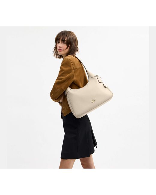 COACH Black Ella Shoulder Bag