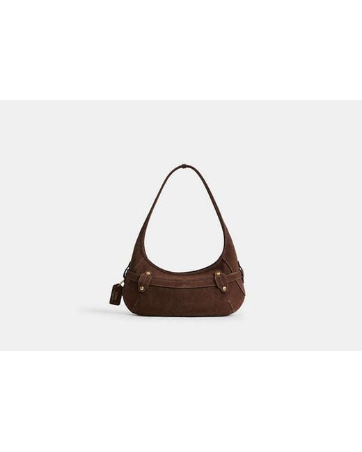 COACH Black Belted Ergo Shoulder Bag