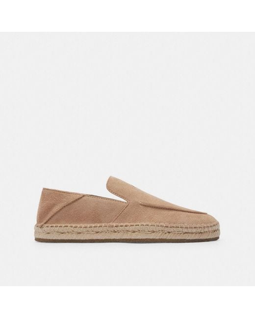 COACH Natural Reilly Espadrille for men