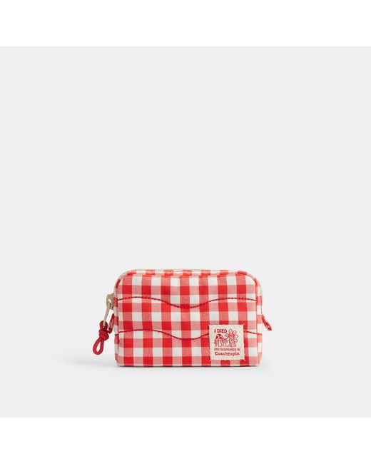 Coachtopia Red Loop Pouch for men