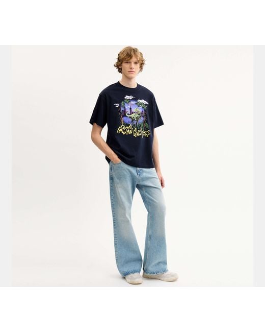 COACH Black Rexy 10Th Birthday Jungle Relaxed T-Shirt
