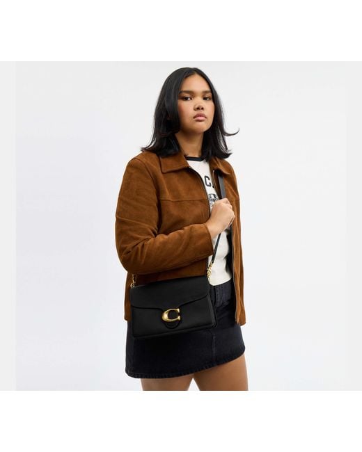 COACH Black Tabby Chain Bag