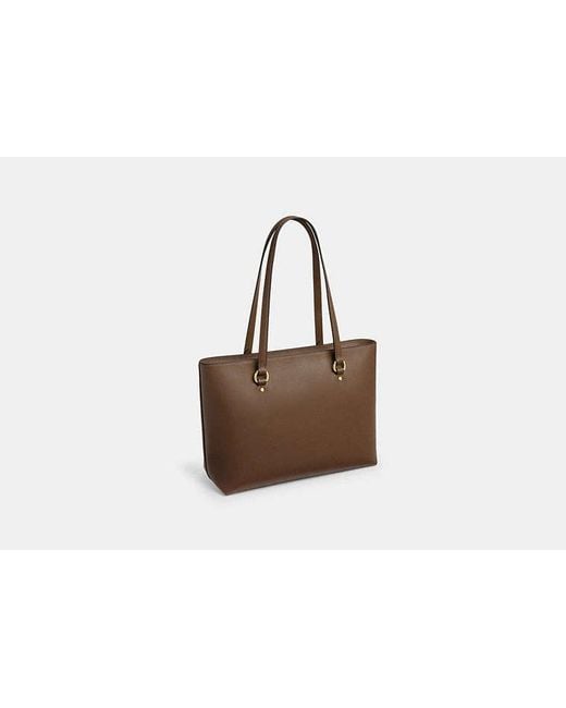 COACH Black Station Tote Bag