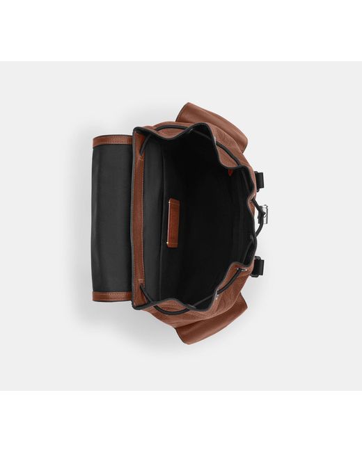 COACH Brown Clark Backpack for men
