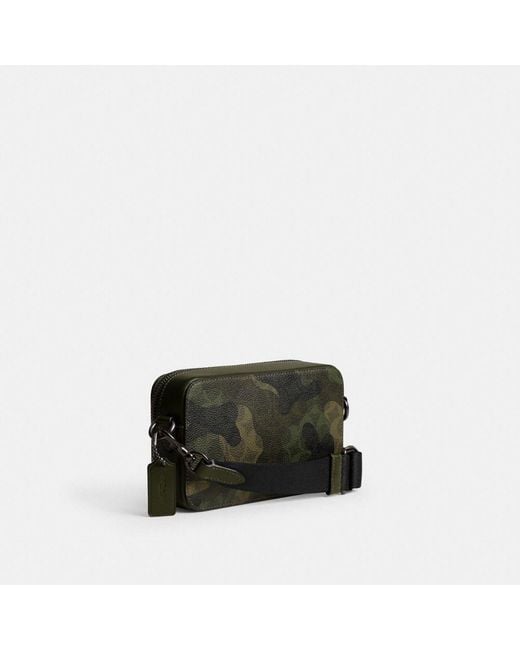 COACH Charter Slim Crossbody Bag In Signature Camo Print in