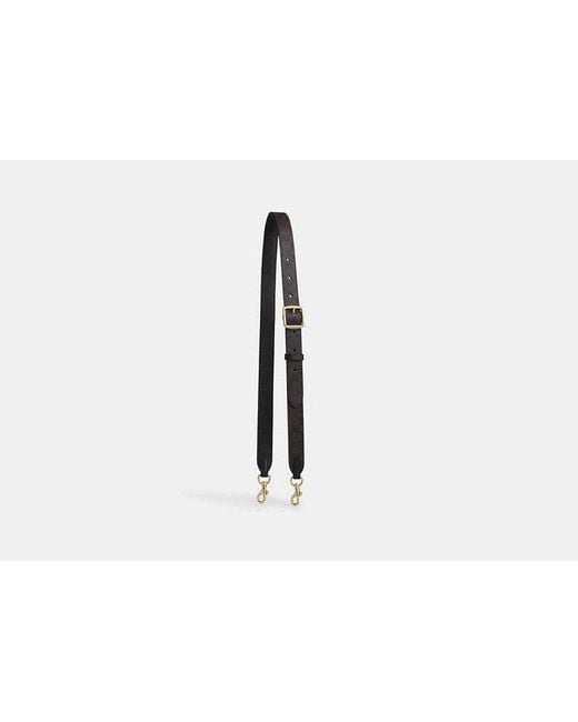 COACH Black Reversible Strap