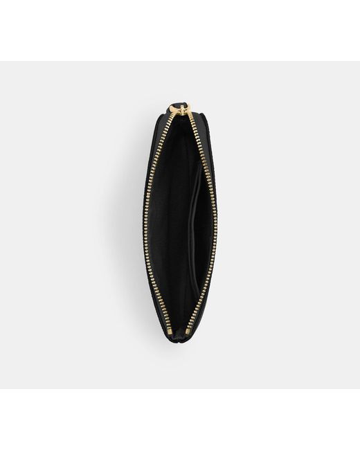 Portafoglio Polso Angolare Con Zip di COACH in Black