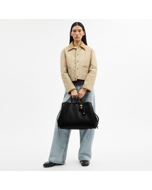 COACH Black Rogue Bag 40