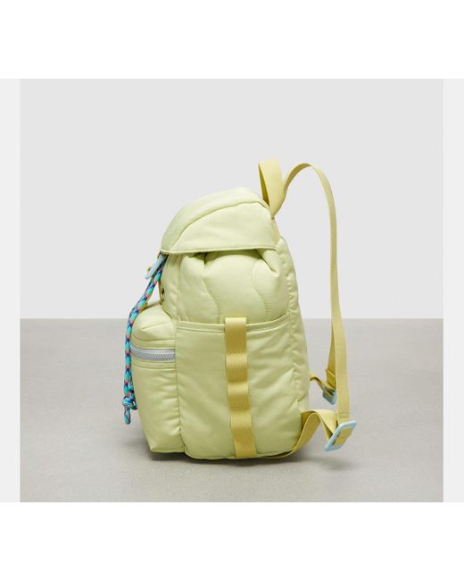 COACH Green Coachtopia Loop Mini Backpack