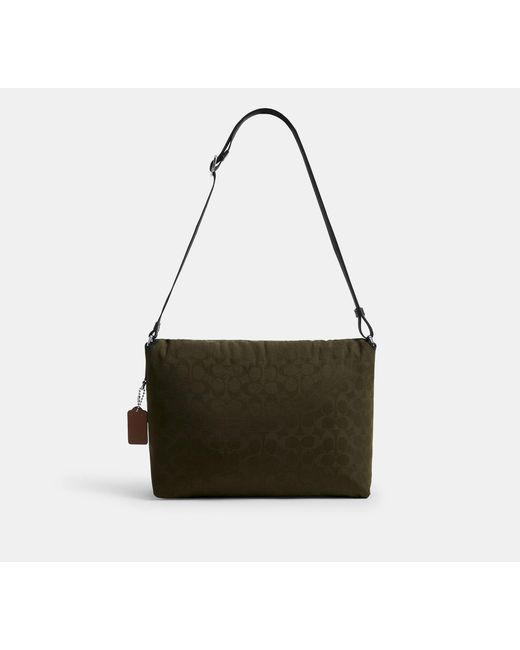 COACH Black Lane Messenger for men