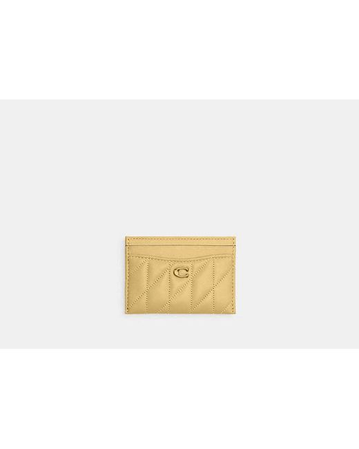 COACH Black Essential Card Case