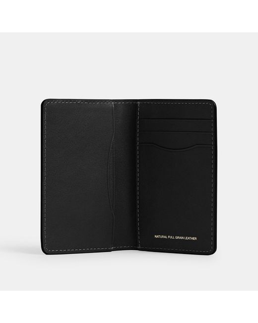 COACH Black Card Wallet for men