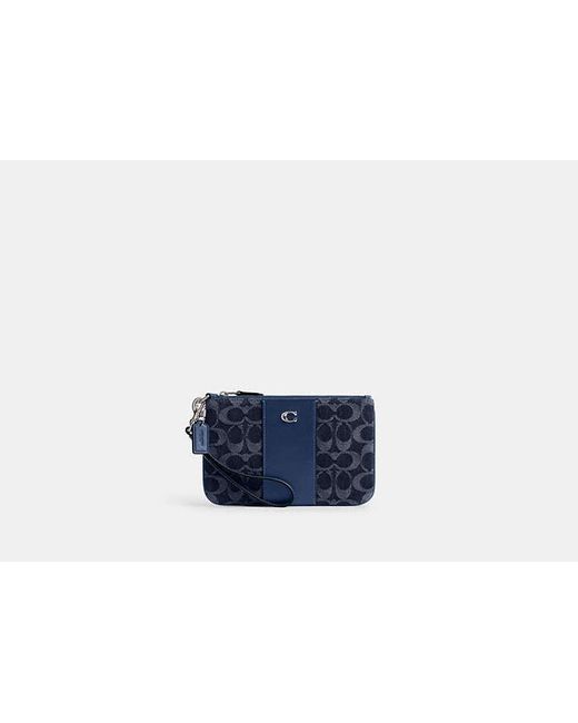 COACH Blue Essential Kleine Tasche Mit Handschlaufe