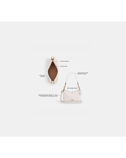 COACH Black Laurel Small Shoulder Bag