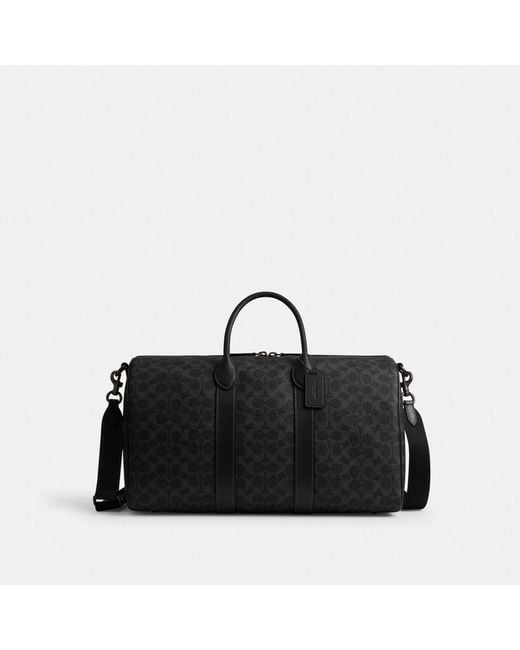 COACH Black Compass Bag 45