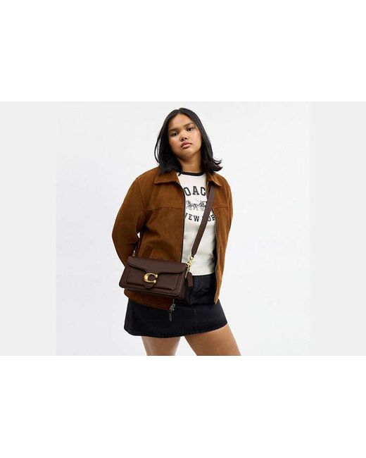 COACH Black Tabby Shoulder Bag 26
