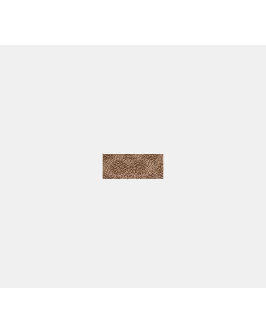 COACH White Id Billfold Wallet In Signature Canvas for men