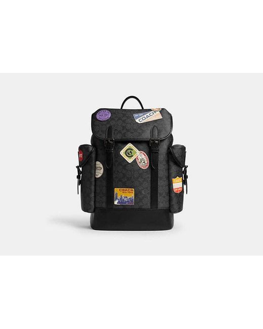 Backpacks COACH de hombre de color Negro | Lyst Backpacks COACH de hombre de color Negro | Lyst