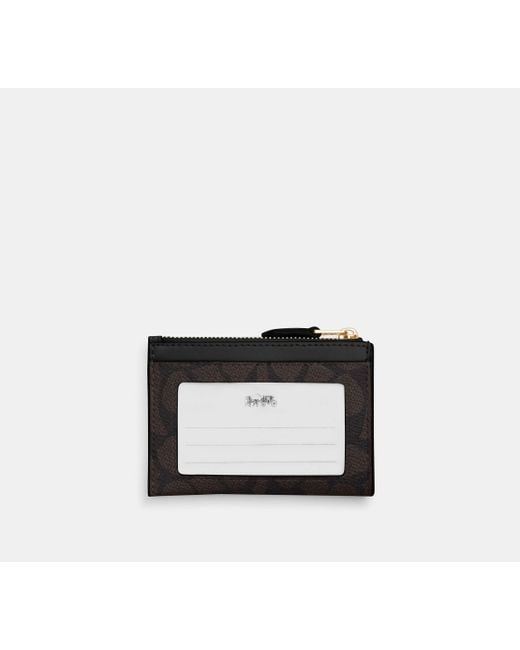 COACH Black Schmales Mini