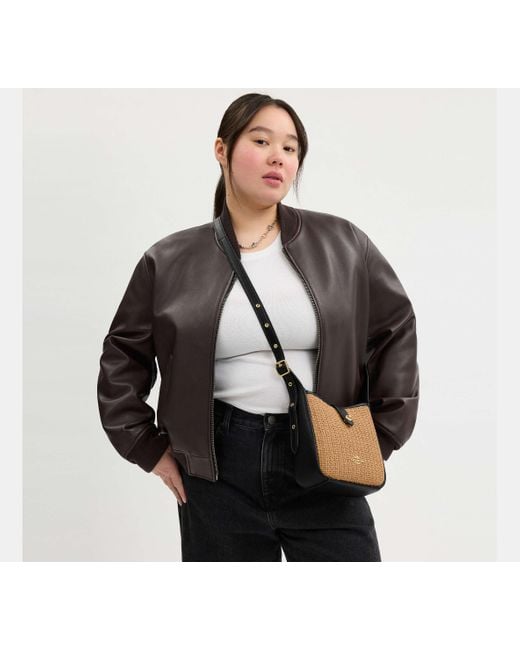 Mini Borsa A Tracolla Hadley di COACH in Black