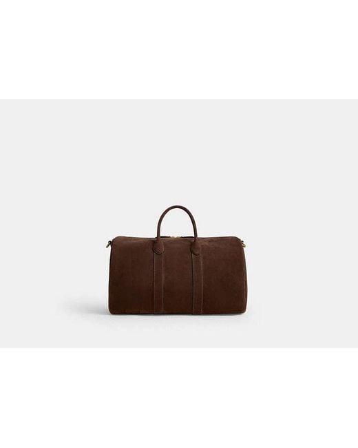 COACH Brown Compass Bag 45 for men