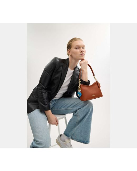 Borsa A Tracolla Piccola Laurel di COACH in Black