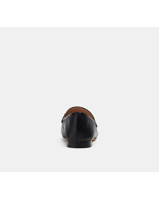 COACH Black Haley Loafer