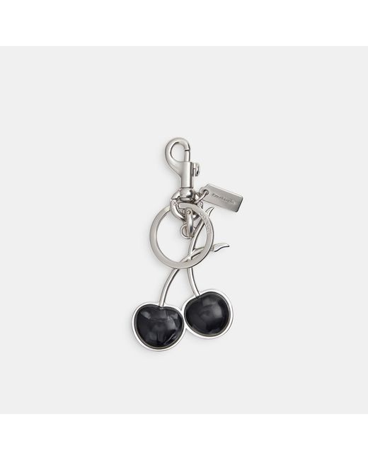 Coachtopia White Cherry Bag Charm