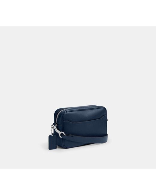 COACH Blue Radio Camera Bag for men