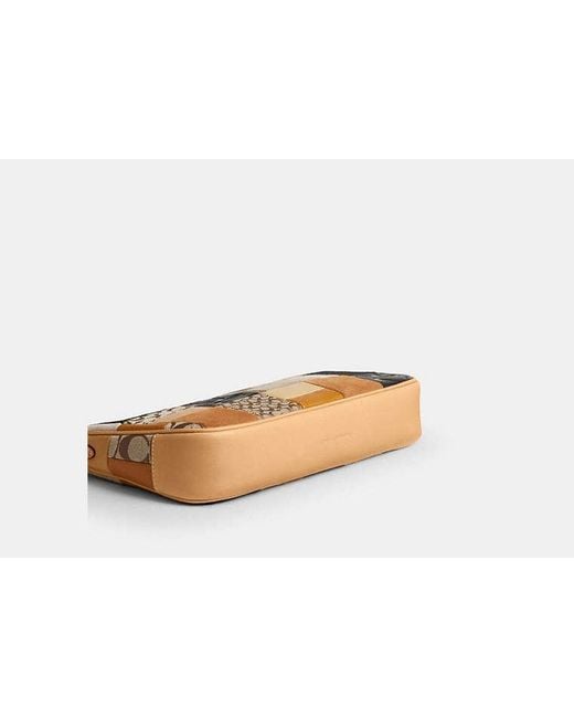 COACH Multicolor Plaza Bag 25 With Patchwork