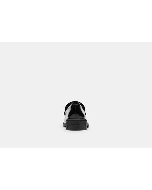 COACH Black Pennyloafer Für Frauen